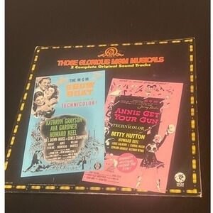 Vintage Double Feature Vinyl Glorious MGM Musicals Show Boat Annie Get Your Gun